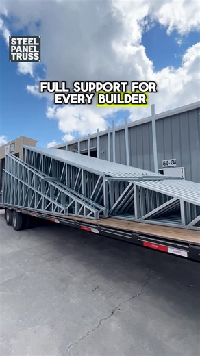 It takes more than steel. We deliver design, plans, and precision steel. | Steel Panel Truss