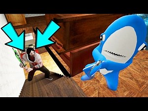 CACHÉ AVEC LE TUEUR =O !! GARRY'S MOD