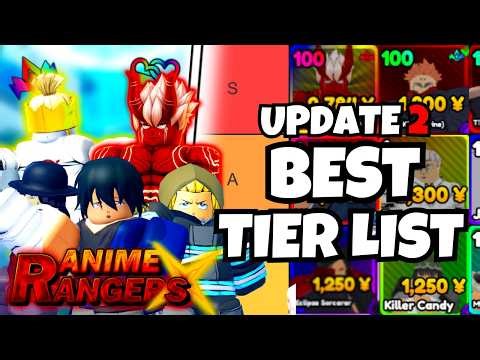 The BEST Tier List for Re:Rangers X Update 2!