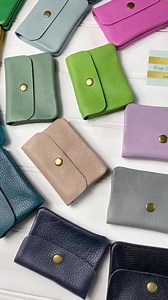 Small Leather Purse, Large Leather Purse, Coin Pouch, Coin Purse, Small Change Wallet, Credit Card Holder, Colourful Purse, Colorful Wallet - Etsy