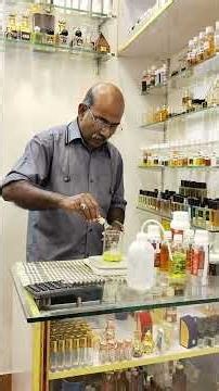 pink chiffon perfume making process AROOS ATTAR