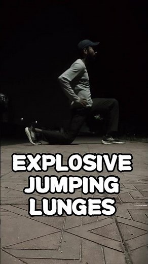 Jumping Lunges for Explosive Leg Strength & Stability 🔥