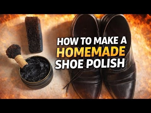 How to make a diy homemade shoe polish easy/diy #diy #art #tutorial #viralvideo #howto