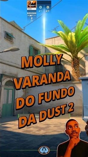 MOLLY VARANDA DO FUNDODA DUST 2 #cs2 #counterstrike #shorts
