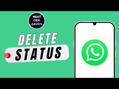HOW TO DELETE WHATSAPP STATUS