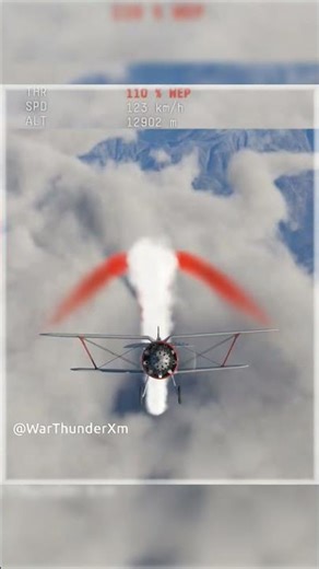 I-15 (biplane) with 10 times more engine power | #warthunder