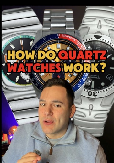 Not all Quartz watches operate the same. Here's 3 unique Quartz movements and an overview on how they work and where they are found! From Meca-Quartz, to Solar, to Kinetic movements. It's crazy the amount of innovation brands have put into building accurate time keeping movements behind traditional mechanical movements. I'm curious, do to have any of these watch movements in your collection? Any that peak your interest? #quartzwatches #watches