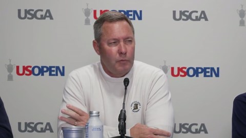 GOLF: U.S. Open: USGA news conference (Whan, Bodenhamer)