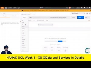 HANA XS - HANA SQL Week 4 - What and Why XSJS service, Overview of steps to create XSJS service
