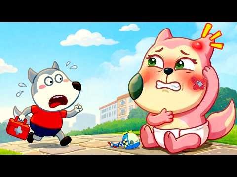 Jenny Got A Boo Boo | Wolfoo Family | Kids Cartoons | Wolfoo Stories