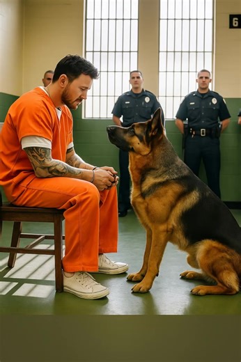 The prisoner’s last wish was to see his dog one final time; but the moment the dog entered the prison cell, something strange happened 😲😲 His last wish, before the final sentence was pronounced—which would mark the end of his life—was to see his German Shepherd. The prisoner had accepted his fate with quiet resignation. For twelve years, day after day, he woke up in the cold cell B-17. He had been accused of taking a man’s life, and although he swore he was innocent, no one listened. At first,