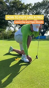 How to PUTT like a Pro with Louis (@clubfaceuk) - The Jason Day and Tiger Woods Putting Drill Hacks 🔥 Lots of golfers struggle with confidence when it comes to 6 - 8 footers. Either leaving their putts SHORT, or racing it past 🏎️ You need to try these drills 👇⁠ ⁠ DRILL 1 - JASON DAY⁠ ⁠ Place a tee a FOOT LENGTH past the hole, making sure it’s positioned either side of the hole⁠ ⁠ Now try and putt the golf balls in-between the hole and the tee. This drill is perfect for pace control. It will t