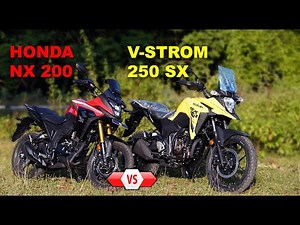 Suzuki Vstrom Vs Honda NX 200 Ride Review, Which one is the Best ?