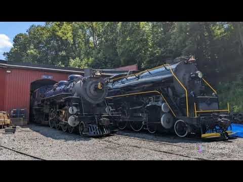 Reading & Northern #425 & Reading #2102 whistles SFX