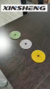3inch 4inch Diamond Polishing Pad Dry Use Sharp Flexible Sanding Disc Resin Bond for Granite Marble Stone Grinding