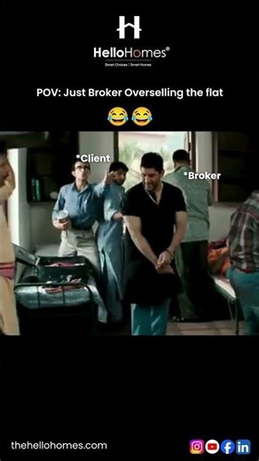 POV: Just Broker Things 😂😂😂 #ytshorts #property #client #trendingindia #reels