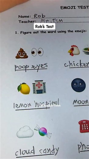 Teacher Tim | Grading my student Rob’s test Were you able to get them right? 🤔 #asmr #school #test #quiz #teacher #professor #grading | Instagram