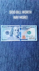 Is your $100 bill worth more than you think 💵💵💵📣📣📣 #greenscreen #hundo #foru #viral #thecoinchannel #piggybank #foryou #coinstar #ViralContent #viralreelsfacebook #money #TrendingNow #thecoinshow #ReelTrend #dollarbill #cash | David Young