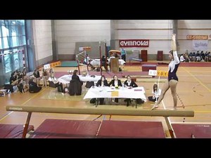 Gym , poutre débutant