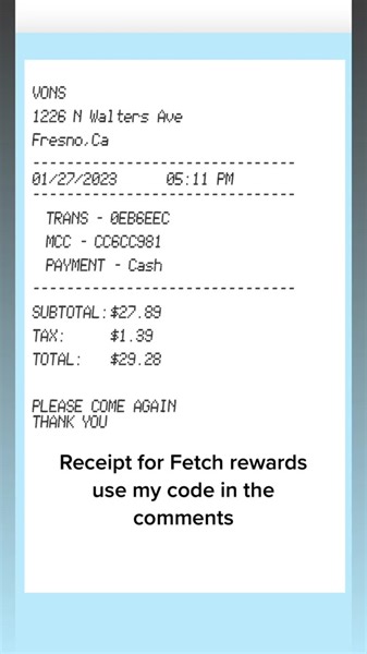 #fetchrewards #fetchreferralcode #vons #fakereceipts