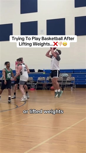 Trying to Play Basketball After Lifting Weights: What Happens?