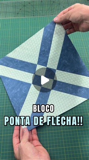 Ataide Depizzol | Professor de Patchwork e Quilting on Instagram: "The Arrowhead Quilt Block! Esse bloco é extremamente versátil e é muito útil para aproveitamentos de quadrados de tecido perdidos no armário! Neste passo eu utilizei quadrados de 25x25cm. Para as marcações da costura terá um stories é um destaque com o esquema para você seguir! Gostou do conteúdo?! ME SIGA, CURTA, COMPARTILHA E SALVE ESTE PAP PARA ASSISTIR MAIS TARDE! #patchwork #quilting #patch #quilt #ataidedepizzol #artesanato