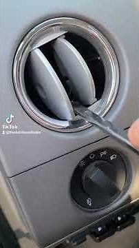 Replacing a broken AC vent on a 2007 F150
