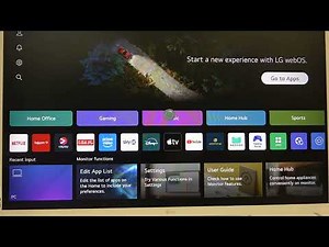 LG SMART Monitor – How to Enable or Disable Auto Software Updates