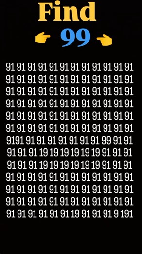 find "99" join for more 🔴 #shorts #viral #brainteasers #puzzlechallenge #iq #yt
