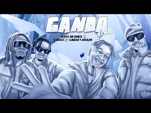 Ganda Remix - D Voice x Mzee wa Bwax feat Whozu & G Nako (Official Lyric Video)