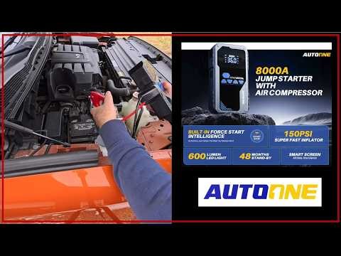 #354: AutoOne's 2in1 Rechargeable Battery Jump Starter and Air Compressor Kit