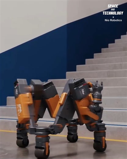 169K views · 2.8K reactions | Aru from Nio Robotics crawls, rolls, and walks to handle inspections and maintenance | Space and Technology | Facebook