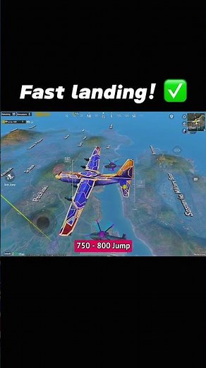 Update 3.2 - How to land fast ✅❌ #pubgmobile #bgmi #ruby__yt