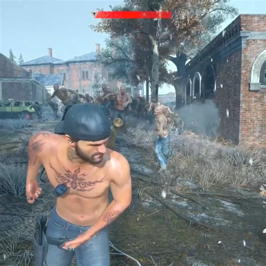 40K views · 582 reactions | Days Gone Gameplay PC Mods Shirtless Deacon Epic Battle Sherman's Camp Horde Part (1) #gameplay #game #pcgame | Zaira Kaifia | Facebook