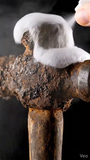 Clean Old Hammer at Home | Satisfying AI Video #ai #youtubeshorts #aiinfluencer