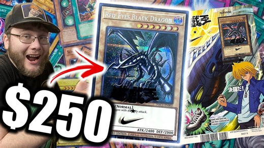 $250 Yu-Gi-Oh! x Nike collaboration? Opening the Red-Eyes Black Dragon promo and more