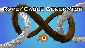 Blender几何节点制作绳子动画（中英文字幕）