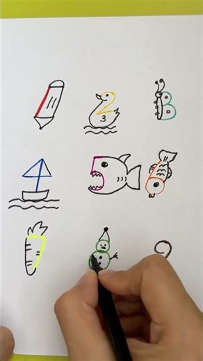 This simple trick unlocks hidden artist in every child #drawing #howtodraw