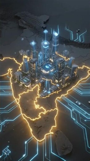 Power of Indian States 🔥 3D Map Animation #shorts #facts #india