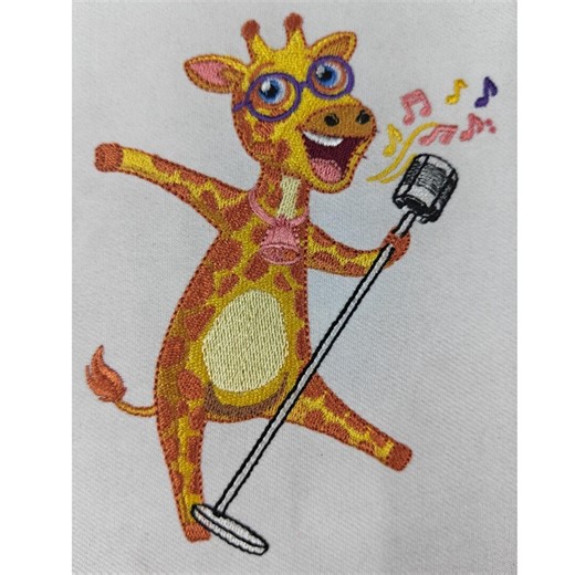 Giraffe Embroidery Design: Machine Embroidery Pattern | 11 Sizes | Instant Download. - Etsy