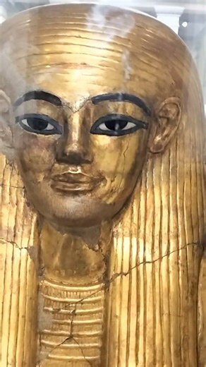 The Mask of Yuya | A Rare Treasure from the 18th Dynasty and the Secrets of Queen Tiye Father#shorts