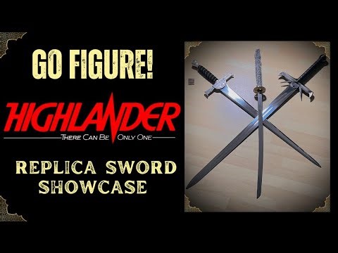 HIGHLANDER REPLICA SWORD SHOWCASE