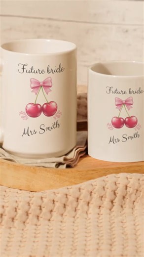 Future Bride Mug, Personalized Wedding Coffee Cup, Custom Name Gift, Bridal Shower Present, Engagement Announcement Cup, - Etsy