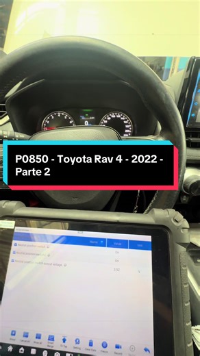 Problema en freno de estacionamiento electrónico - Toyota rav 4 2022 - parte 2 - Código P0850 #toyota #rav4 #epb #diagnostico #autel
