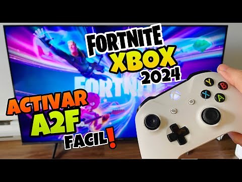 👉 Como ACTIVAR el A2F en FORTNITE en XBOX 2024 🔥 [Autenticacion de DOS PASOS]
