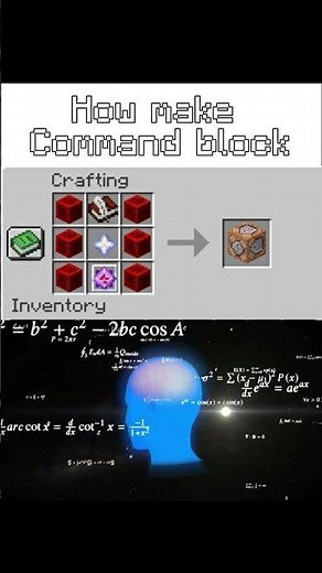How To Make Command Block 😎#Minecraft #CommandBlock #MinecraftTips #MinecraftShorts #MinecraftBuilds