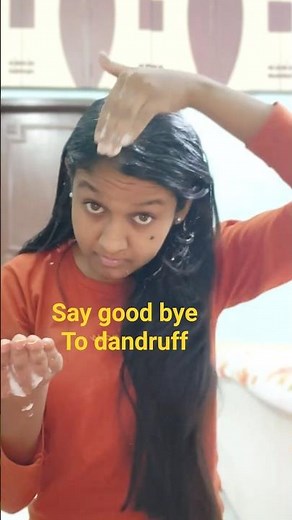 Dandruff gone in just 1 wash | best remedy for dandruff #dandruff #yt #homeremedies #dandruffcontrol
