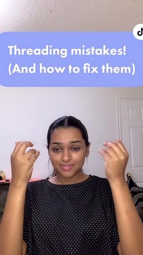 Threading Mistakes: How to Fix Them | Hair Removal Tutorial