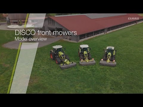 CLAAS | DISCO front mowers. Model overview.