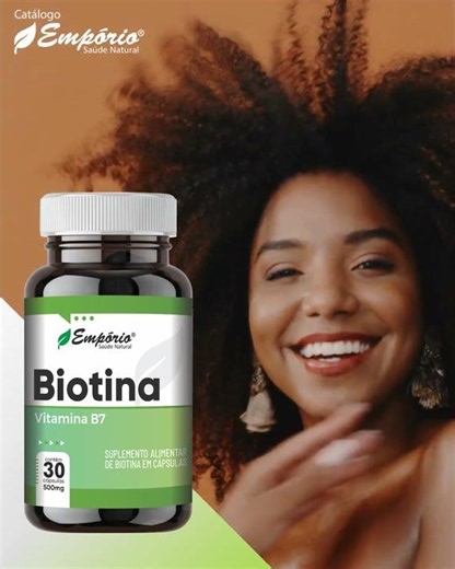 Biotina: fortaleça cabelos, unhas e pele de forma natural ✨
